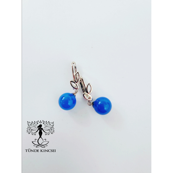 DayCharm Candy blue – MyaMoon fülbevaló