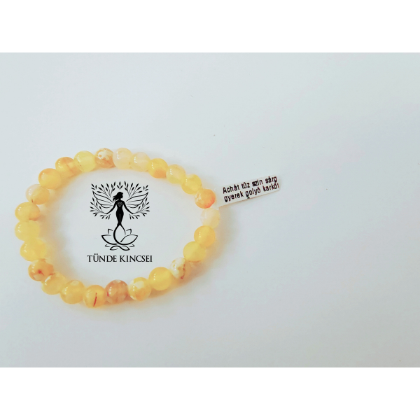 Achát gyermek karkötő