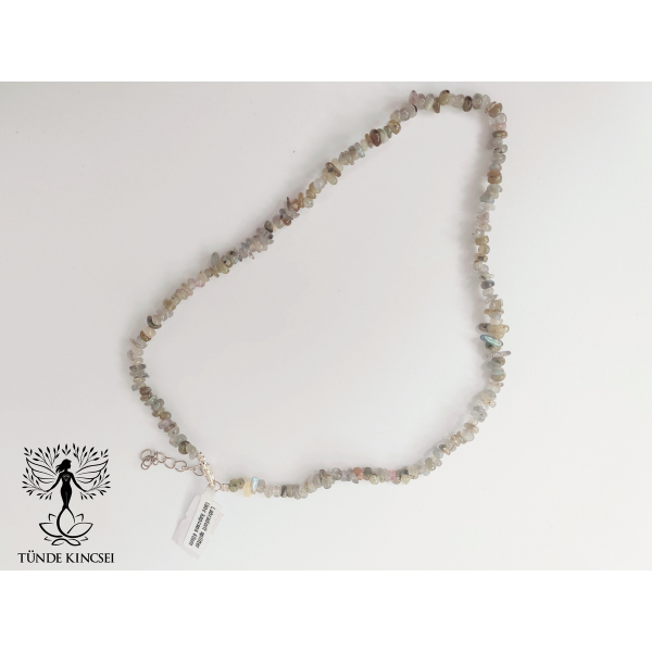 Labradorit splitter nyaklánc 40cm