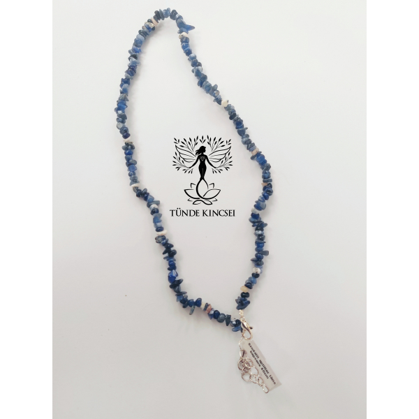 Szodalit splitter 40cm nyaklánc