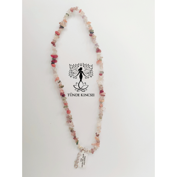 Vegyes kvarc splitter nyaklánc 40cm